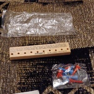 $4 Add-on Insanity Wooden Board & Peg - Brainteaser Game